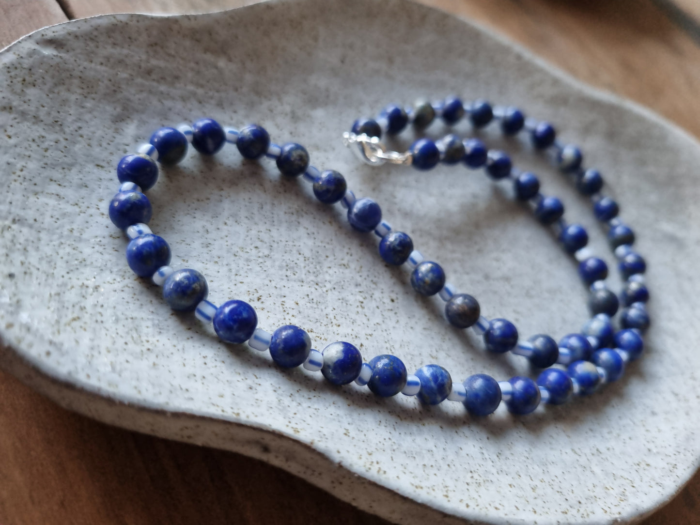 Semi-precious stone necklaces