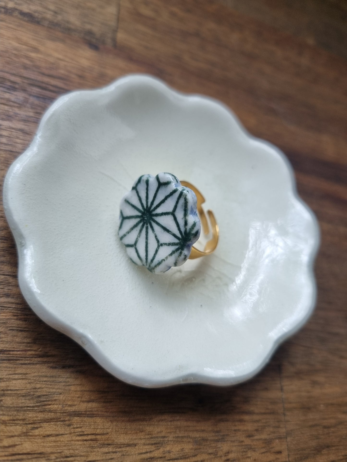 Ceramic, adjustable rings