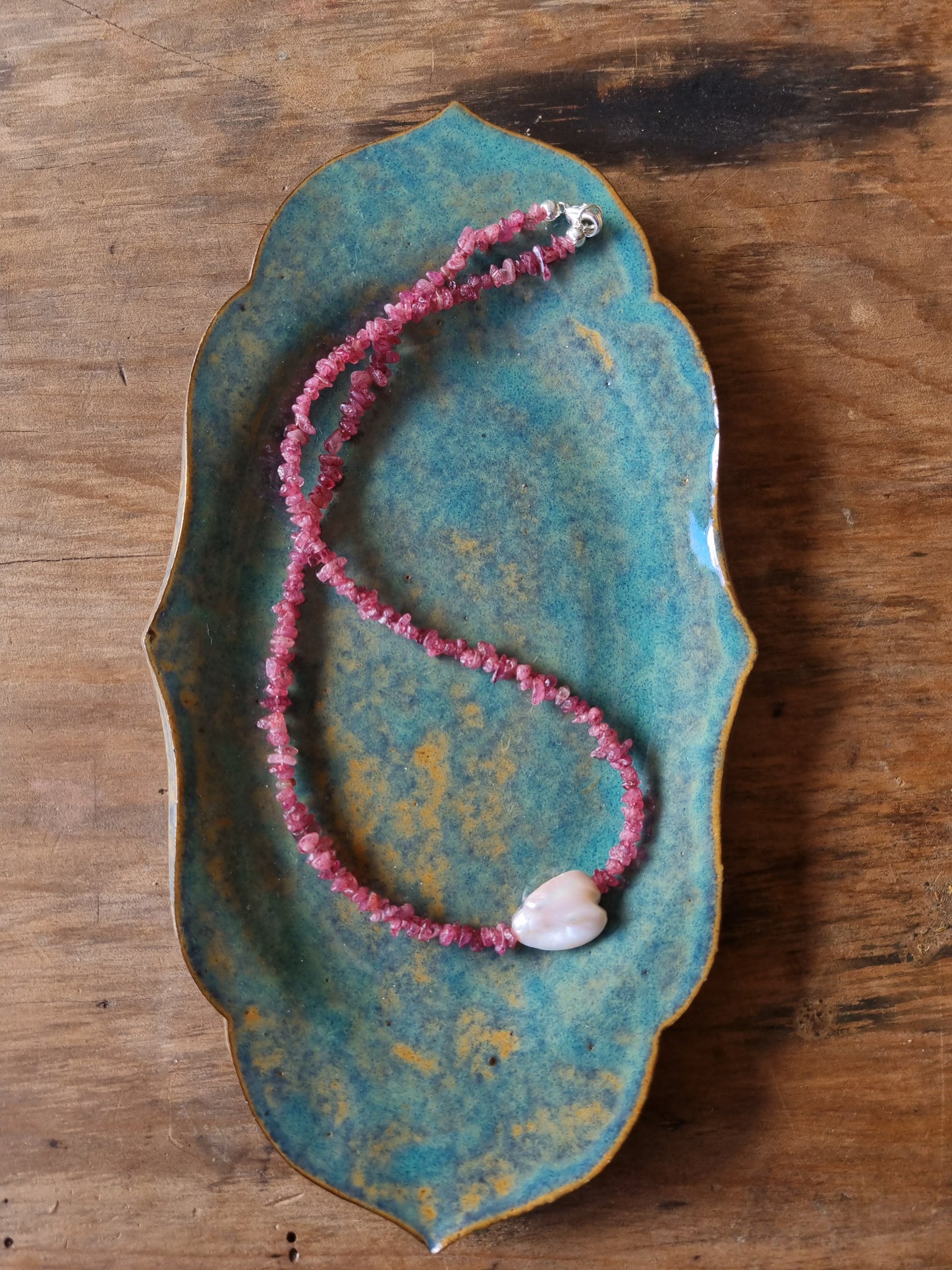 Semi-precious stone necklaces