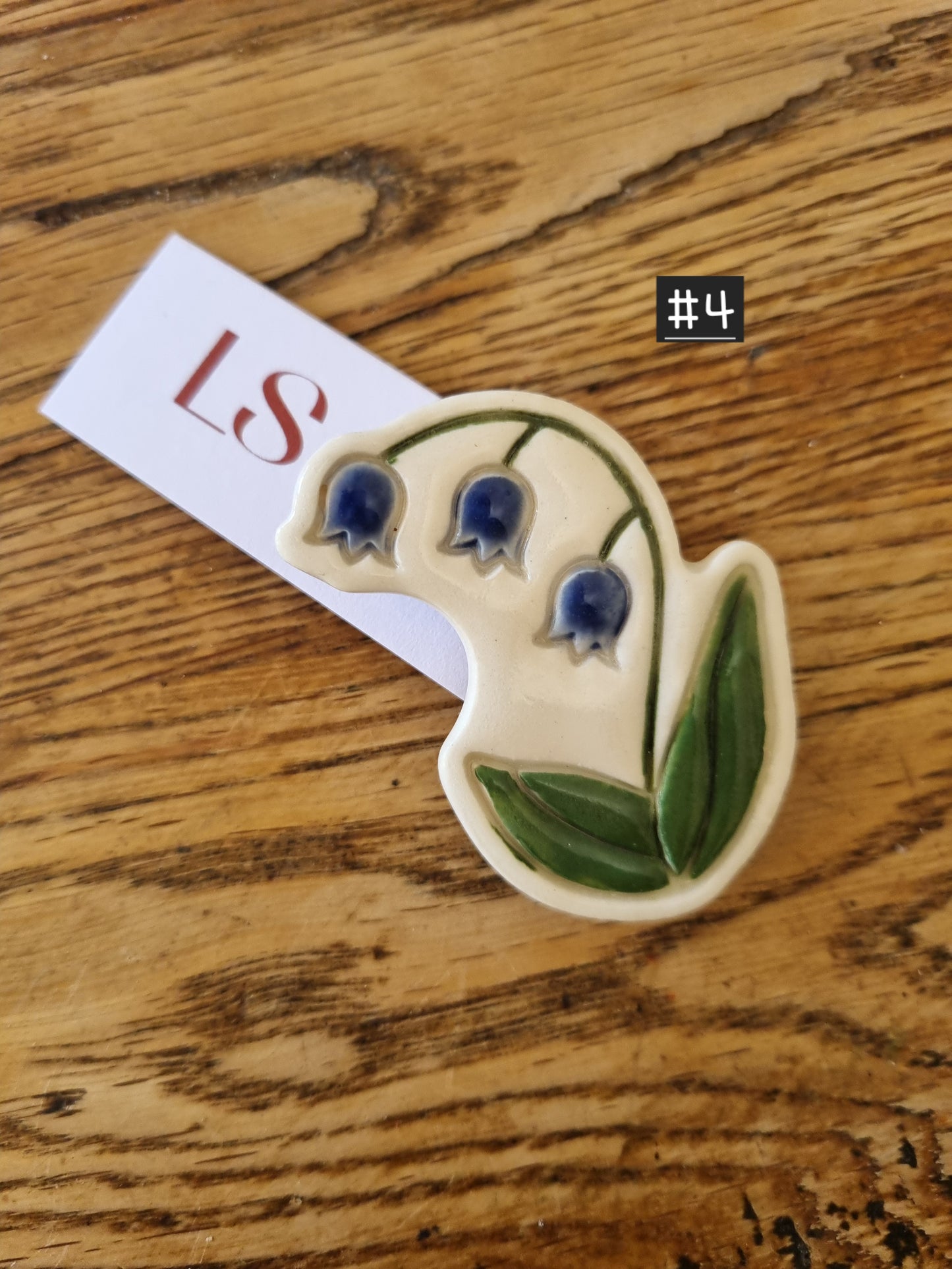 Spring flower brooch