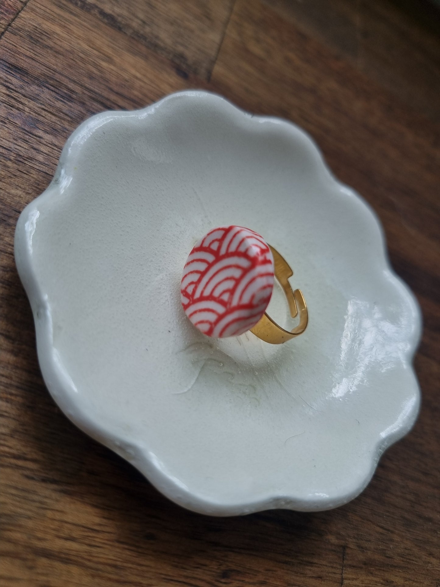 Ceramic, adjustable rings