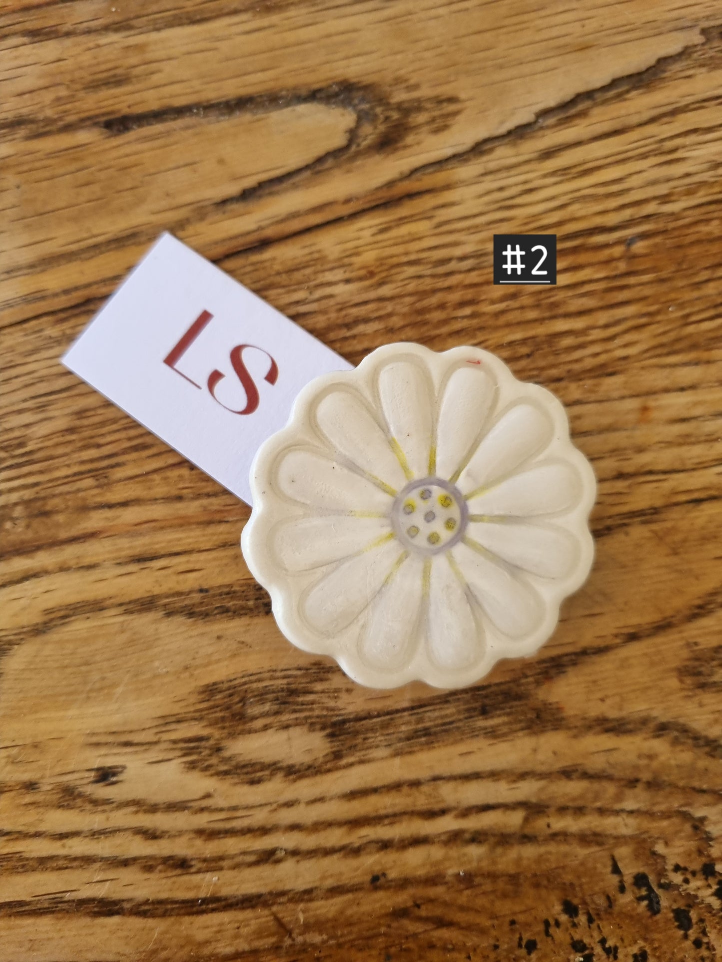 Spring flower brooch