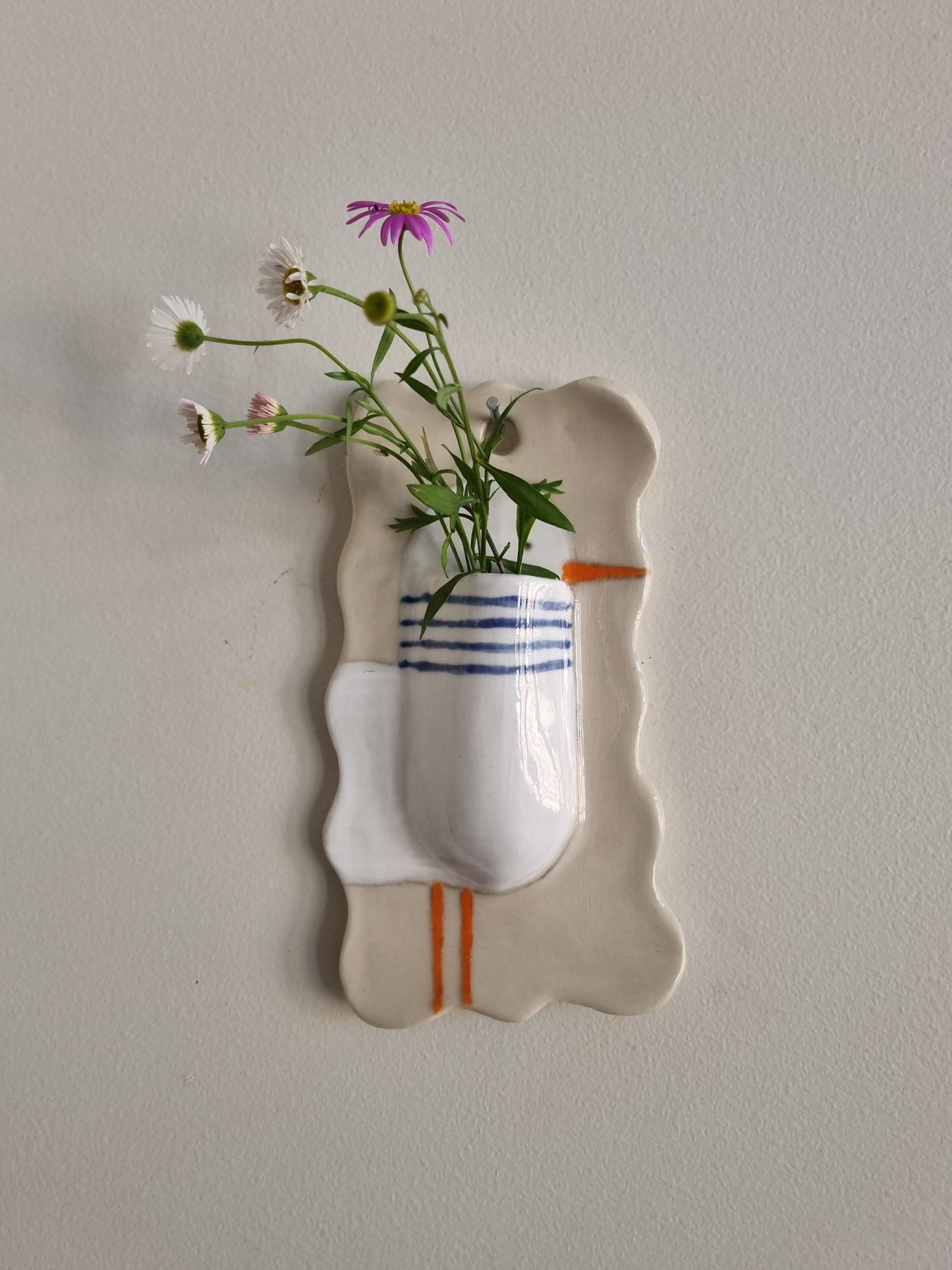 Fun wall vase