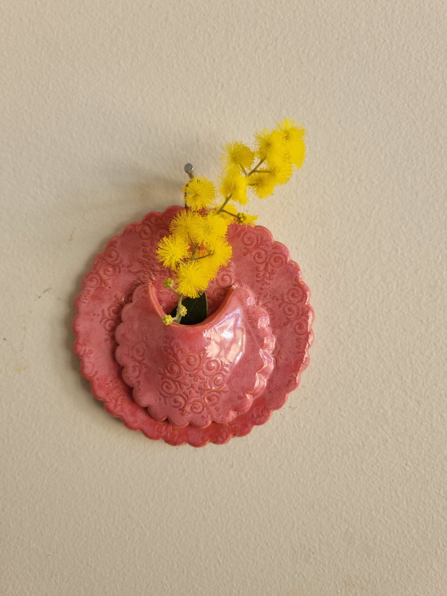 Fun wall vase