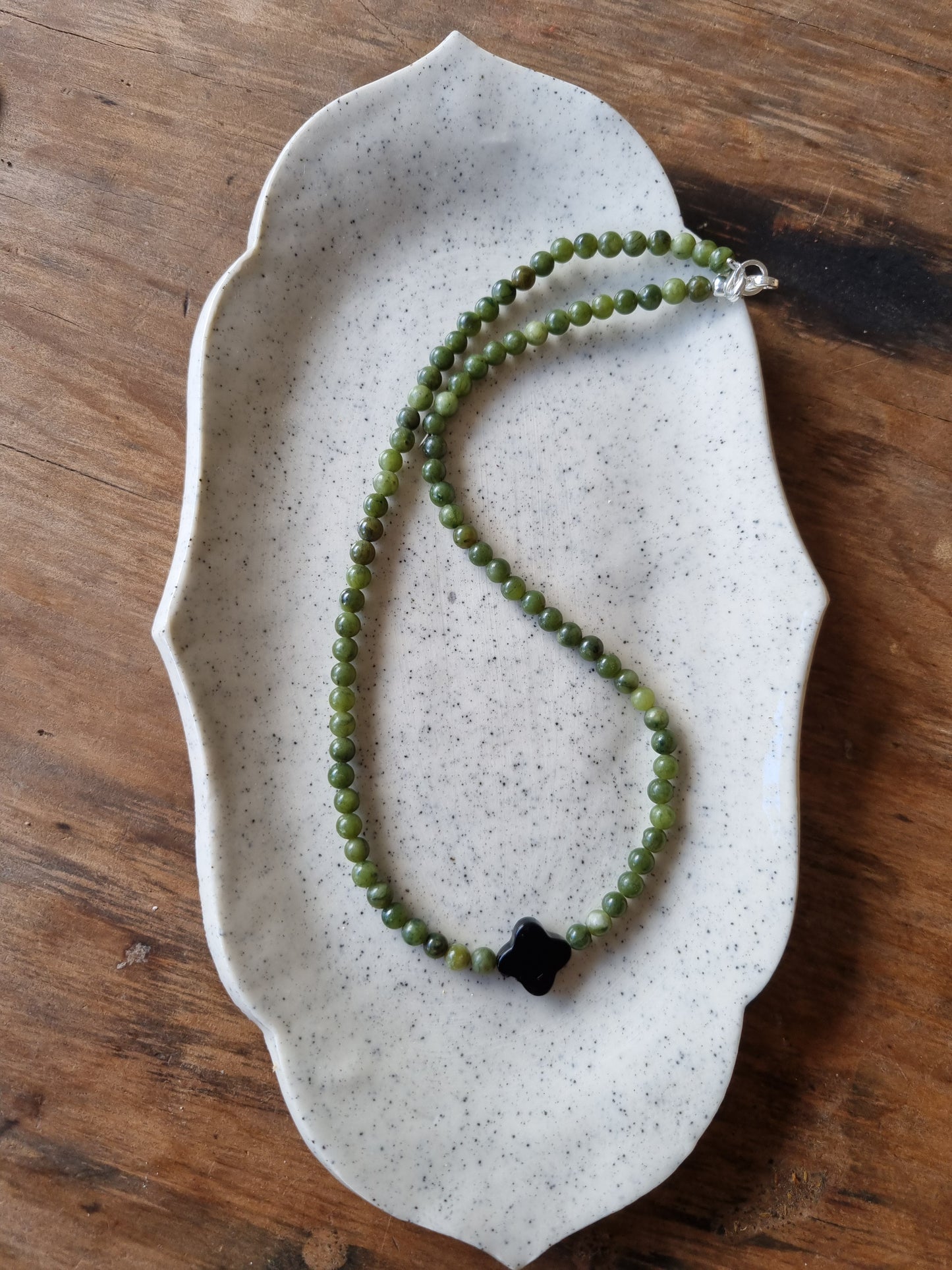Semi-precious stone necklaces