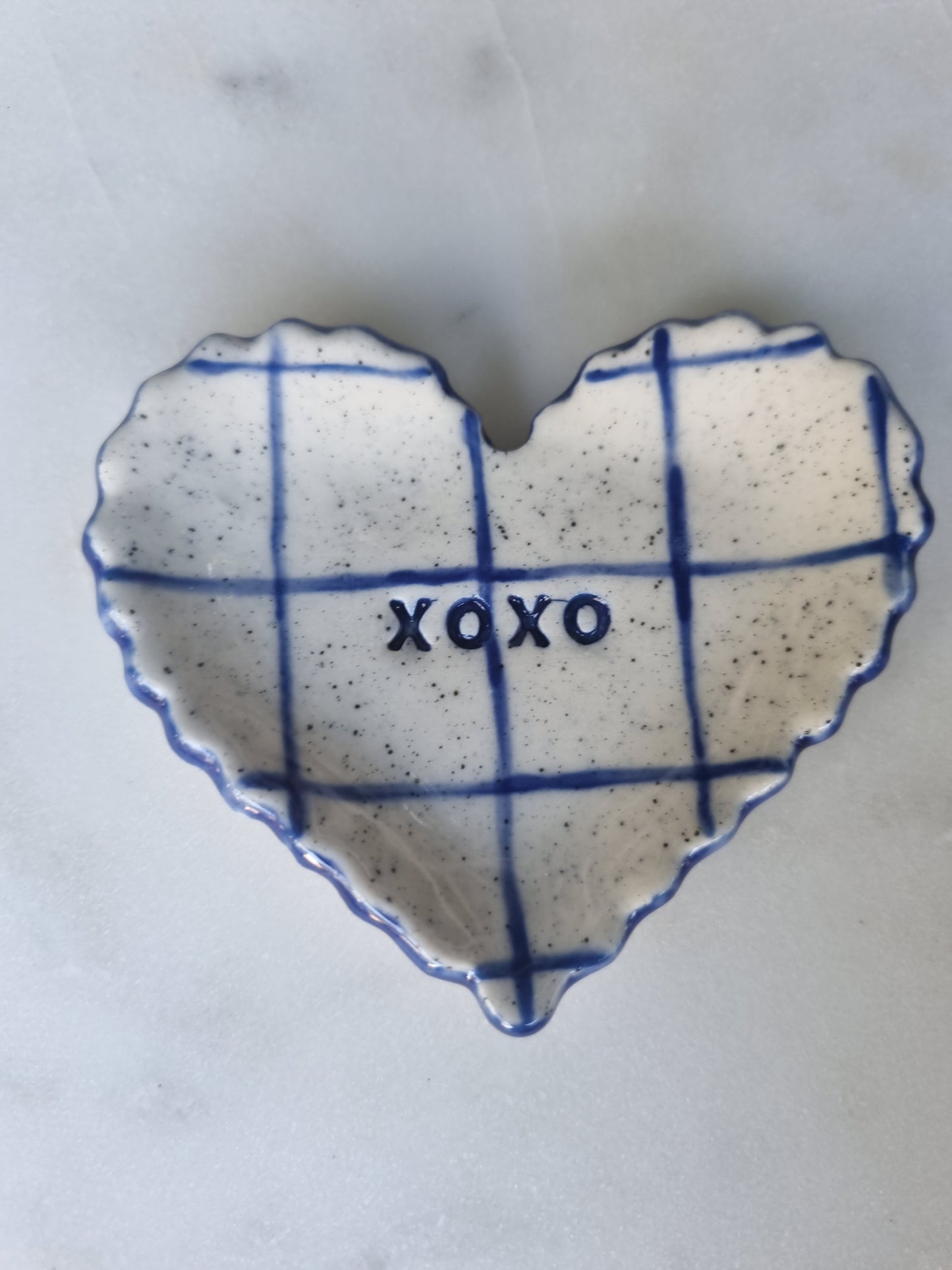 Heart trinket dishes