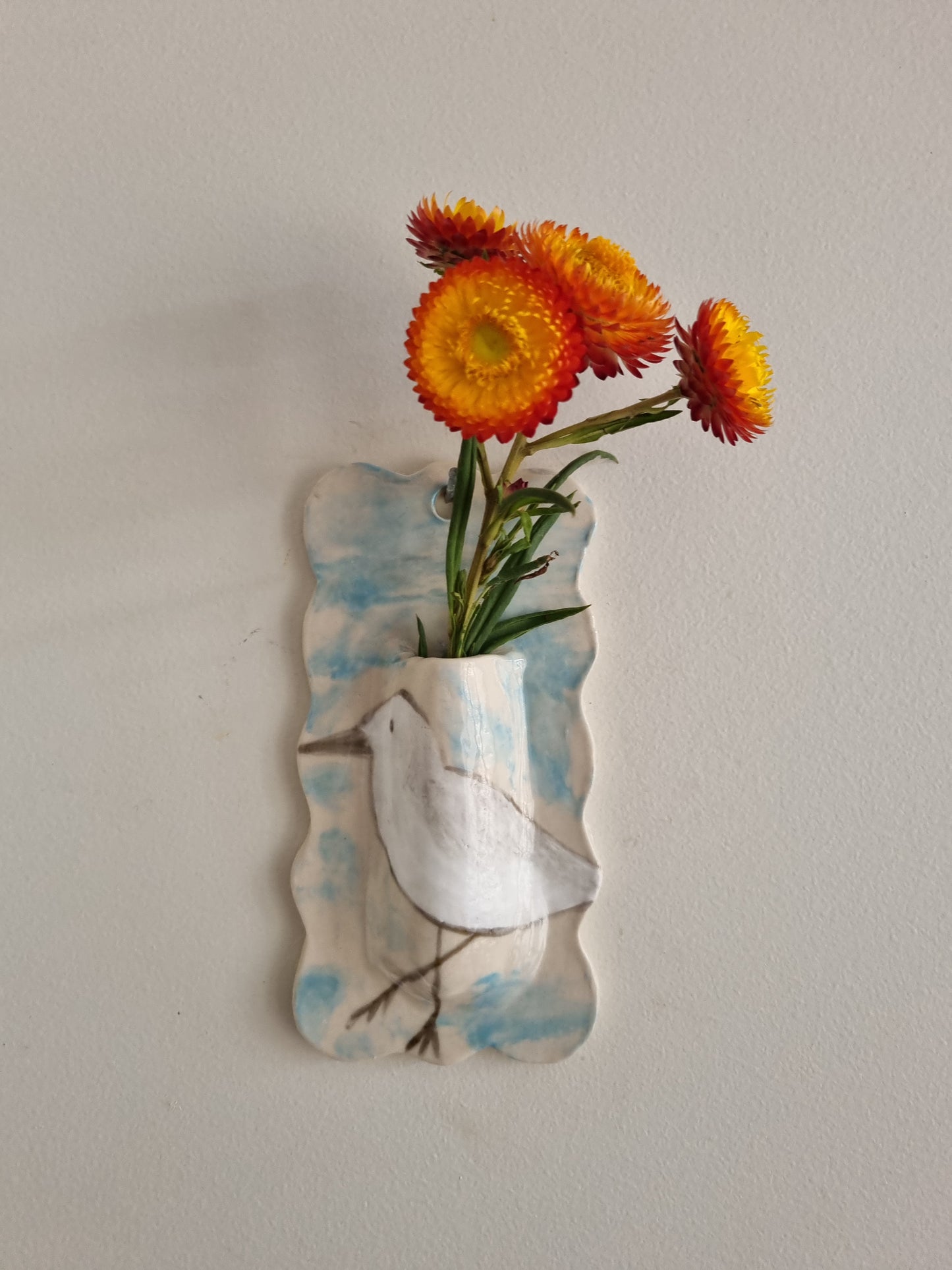 Fun wall vase