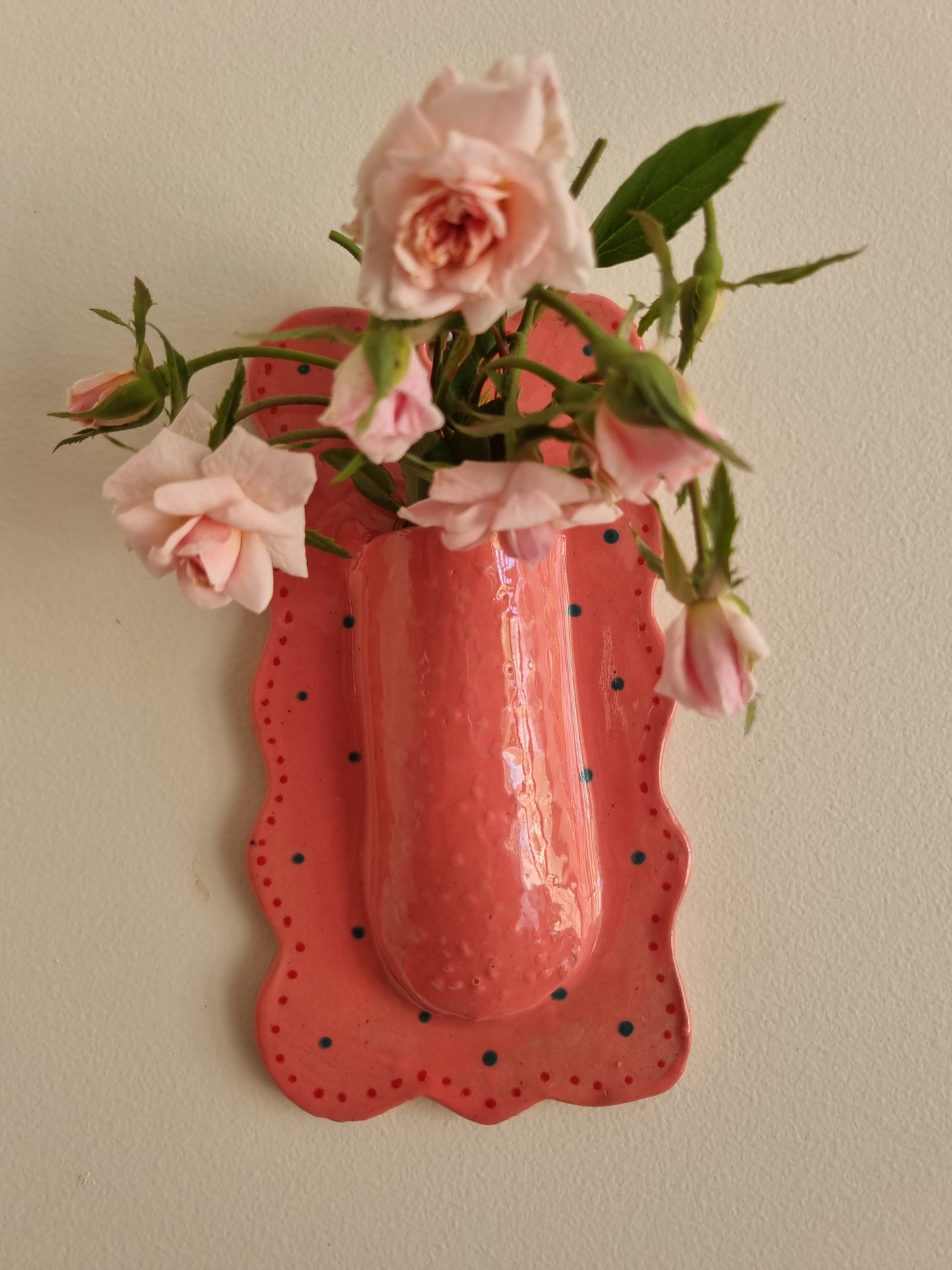 Fun wall vase