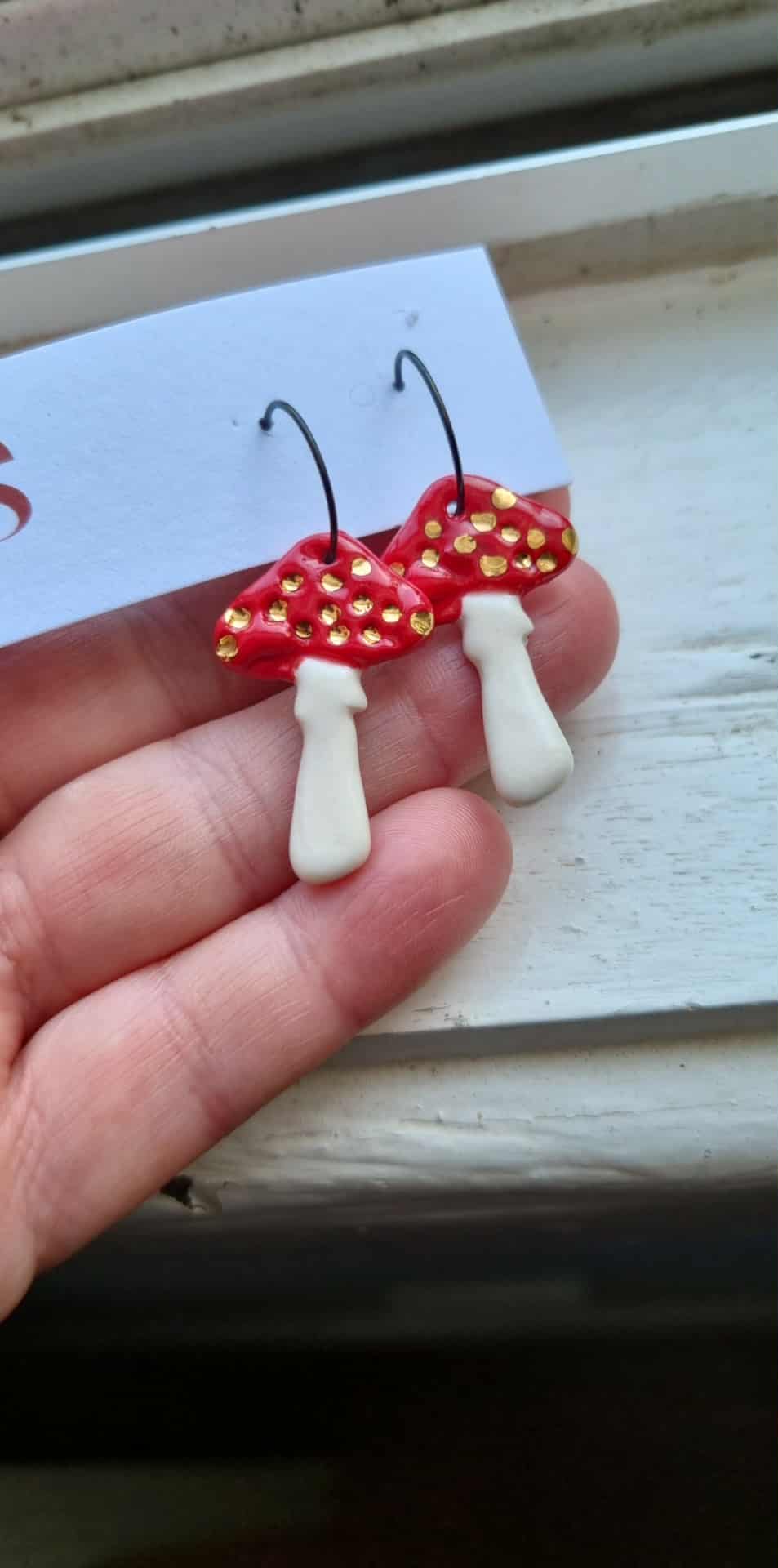 Shroom earrings
