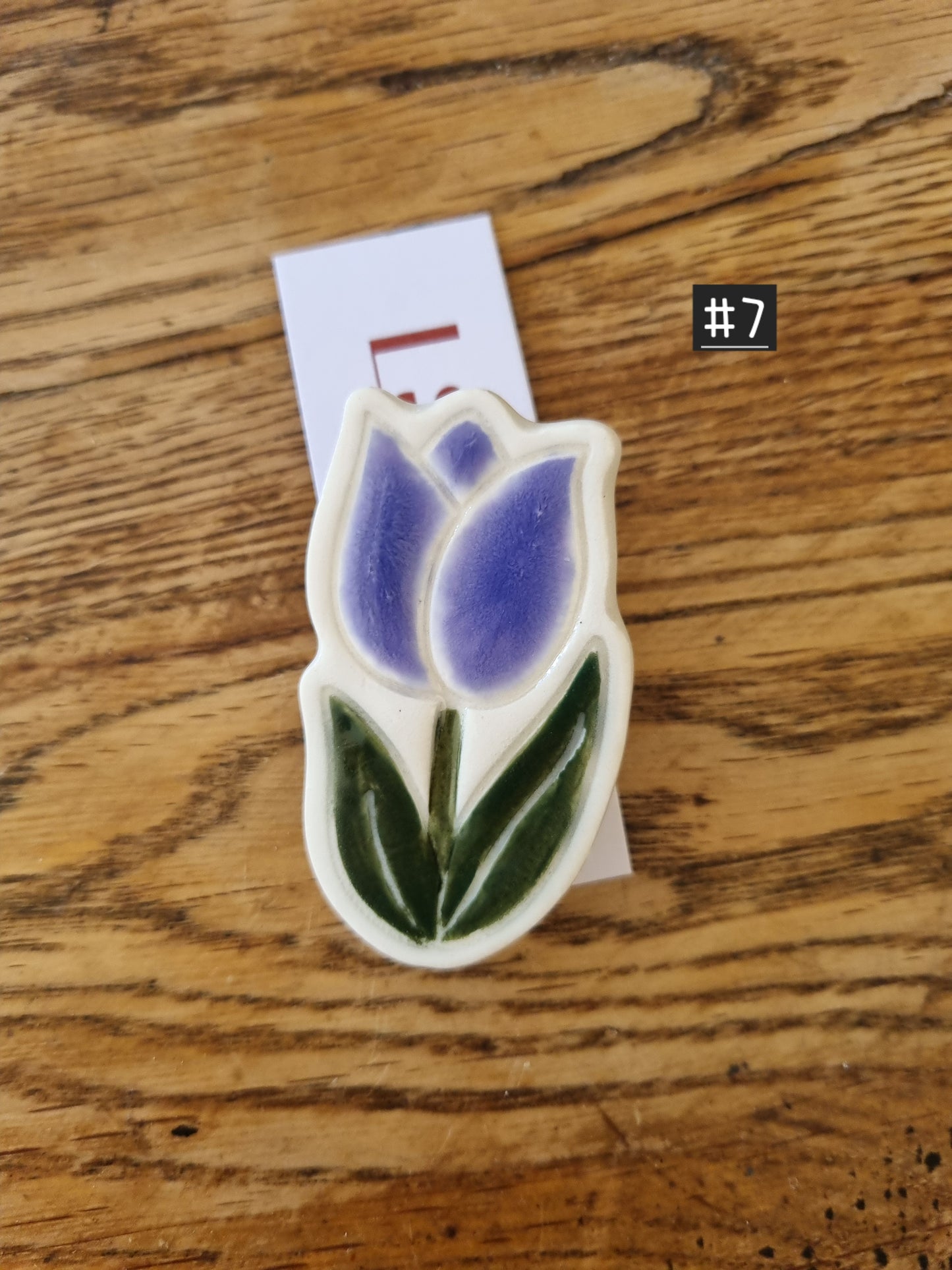 Spring flower brooch