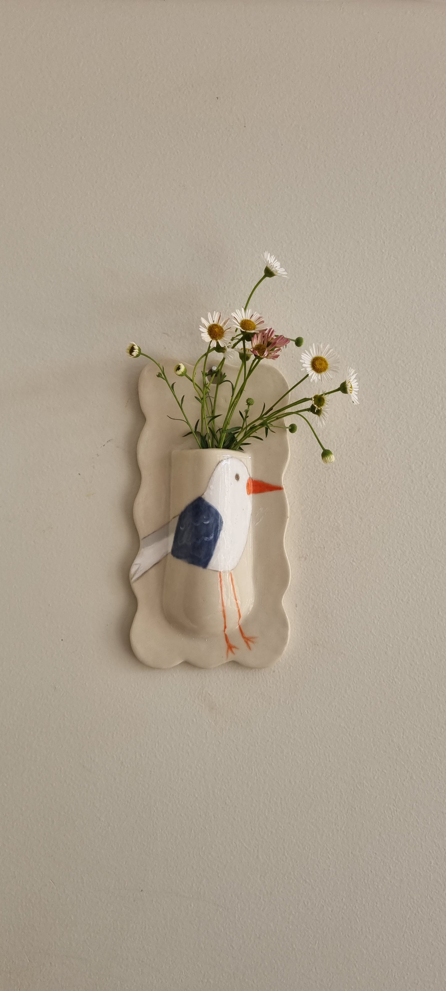 Fun wall vase