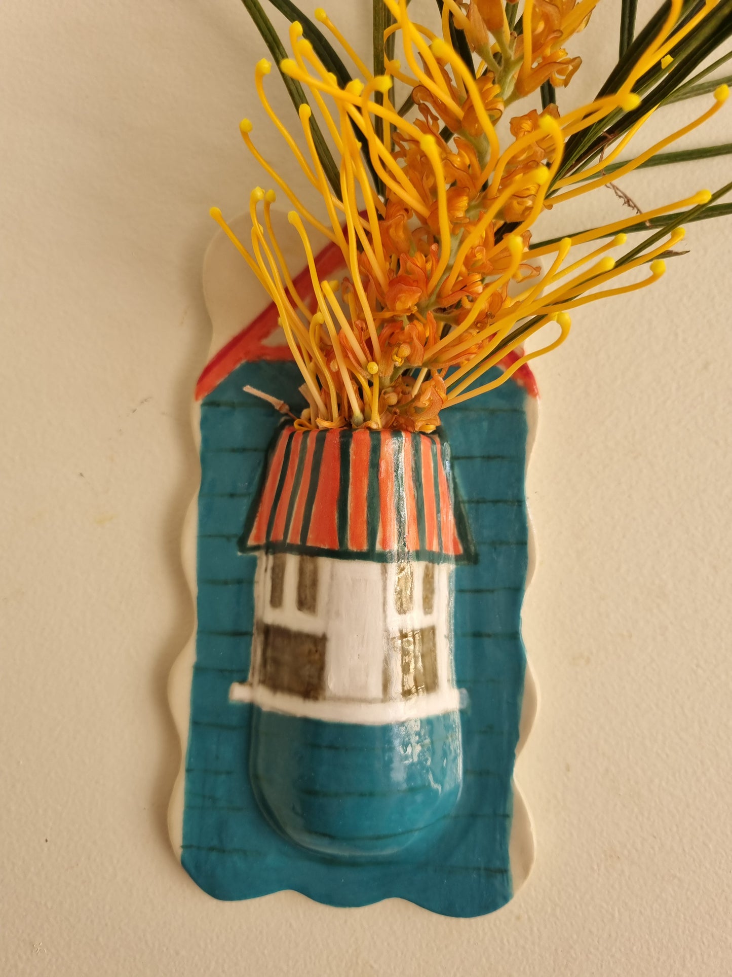 Fun wall vase