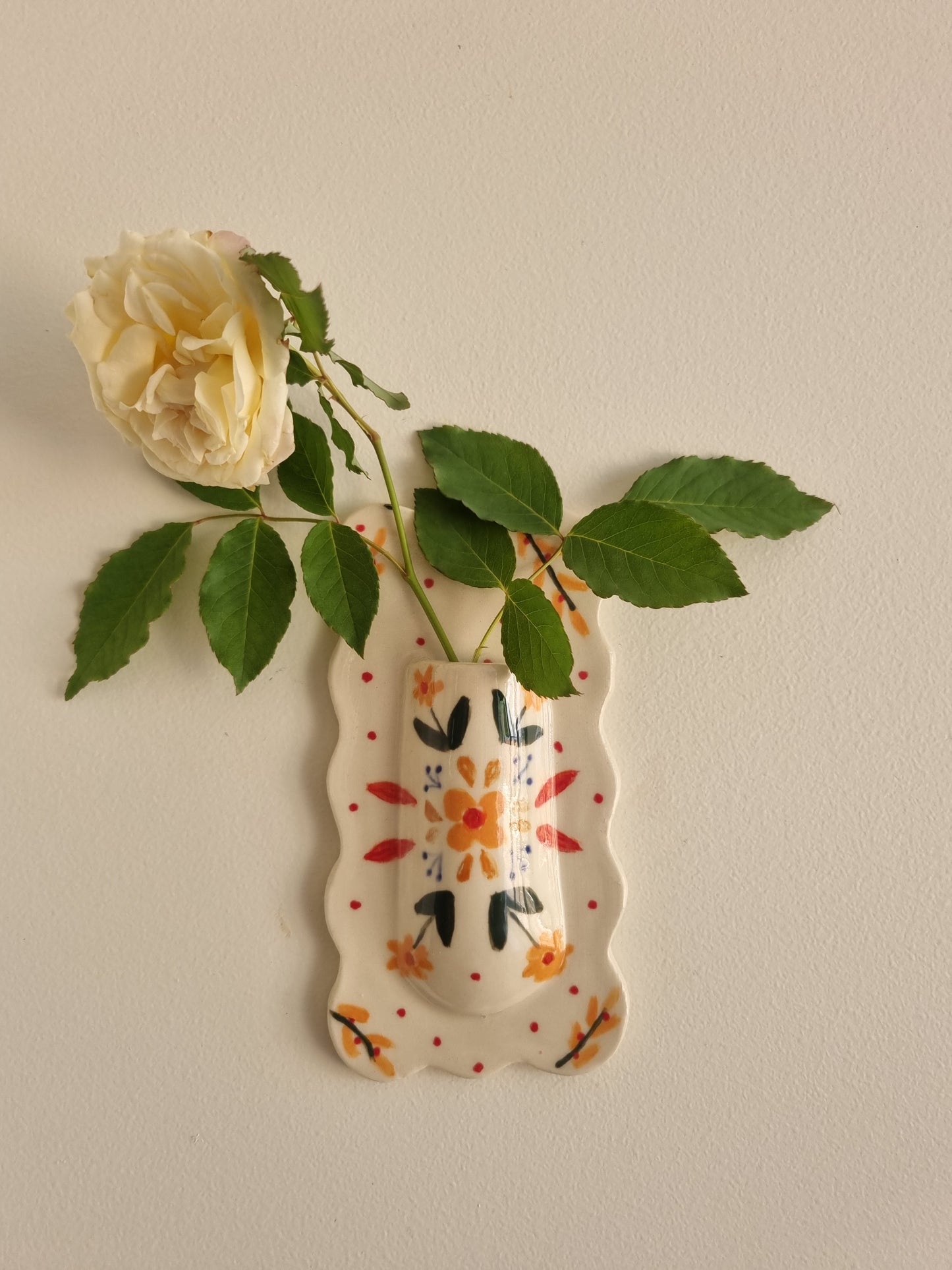 Fun wall vase