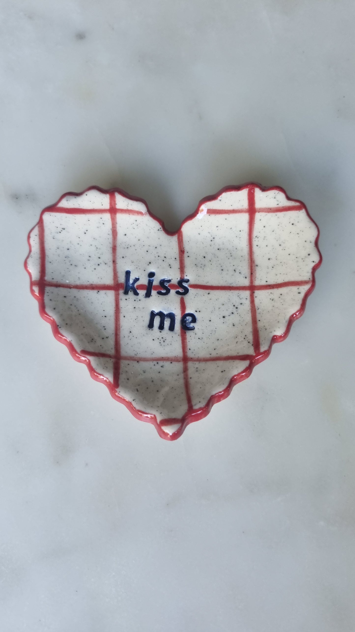 Heart trinket dishes