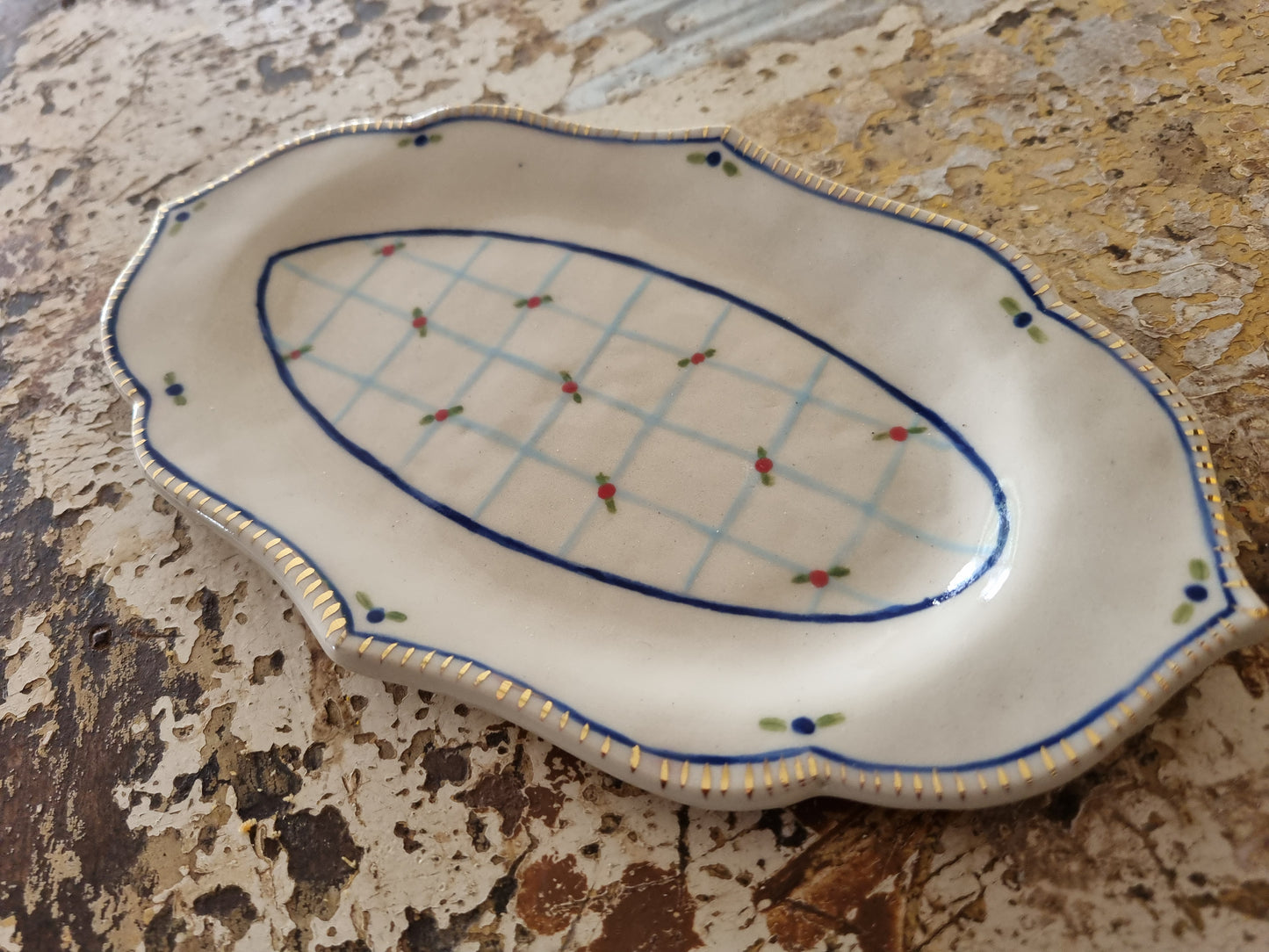 Cake/sandwich plate