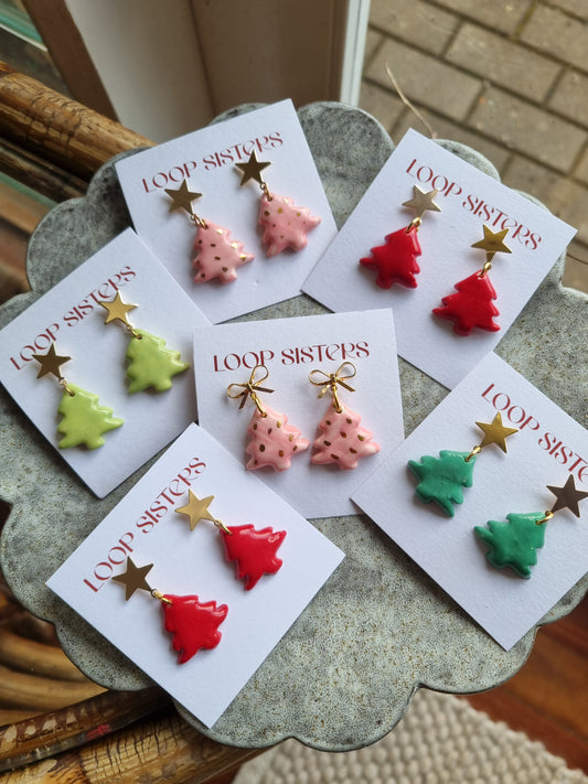 Twinkle tree earrings