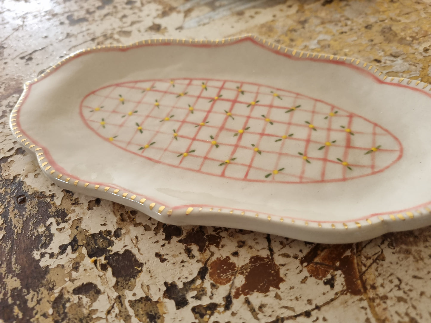 Cake/sandwich plate