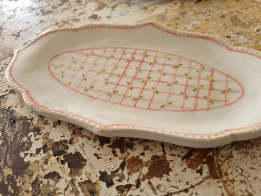 Cake/sandwich plate